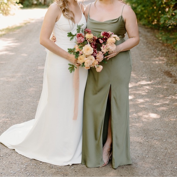 PARK & FIFTH Bennett Dress - Olive - XL - Picture 5 of 9